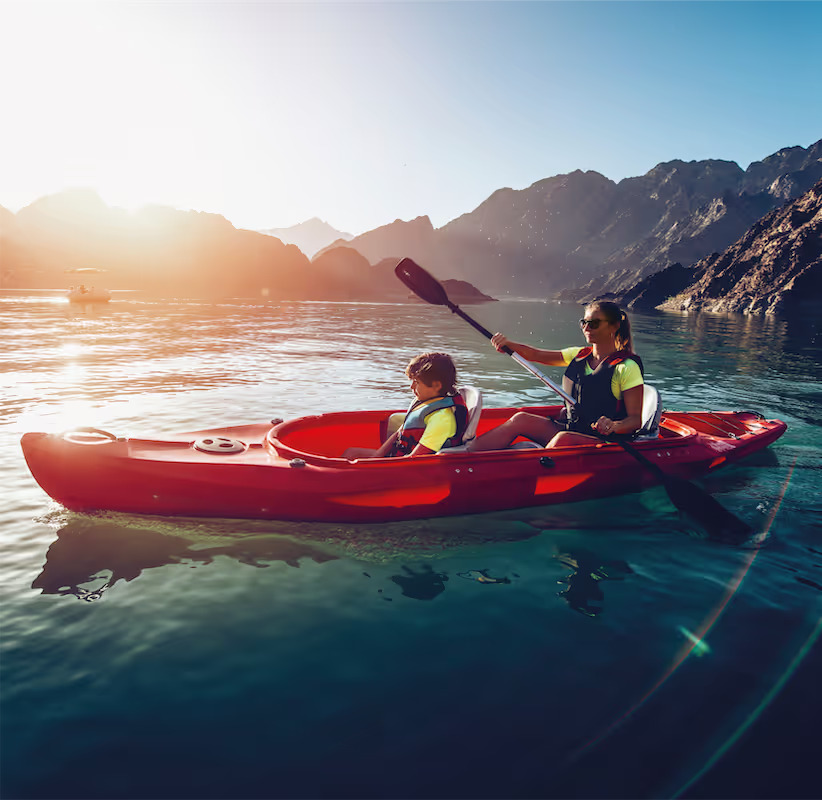 Kayaking At Hatta Dam
