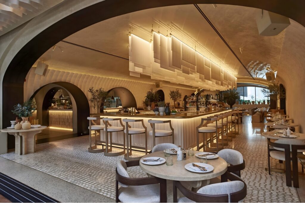 Avli by tashas is amazing Greek dishes for best saturday brunch in Dubai.