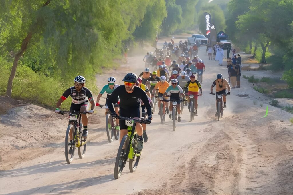 Cycling track in Dubai