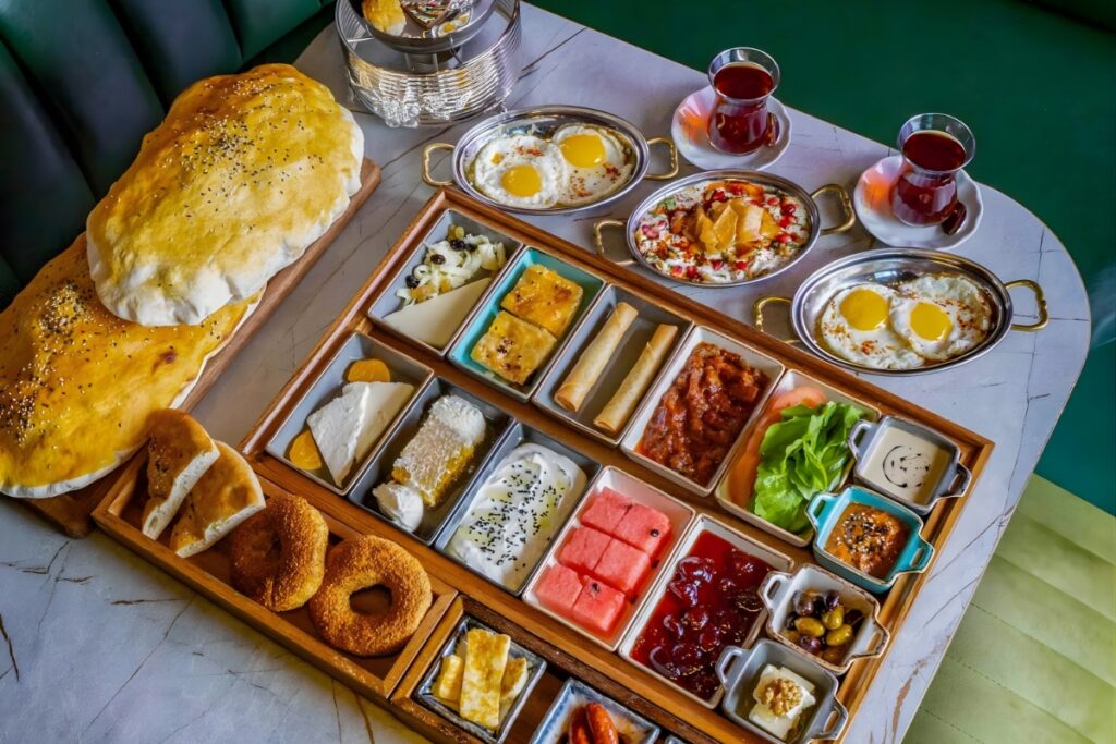 best turkish breakfast dubai at Otanik Café & Restaurant