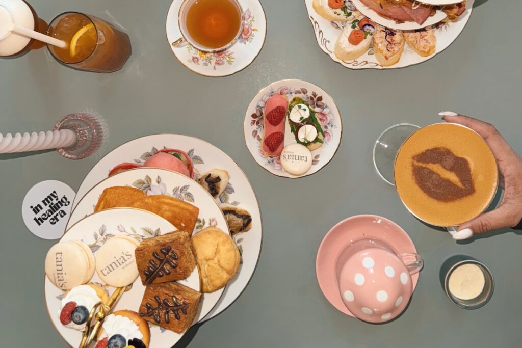 best bakery in dubai at Tania’s Teahouse 