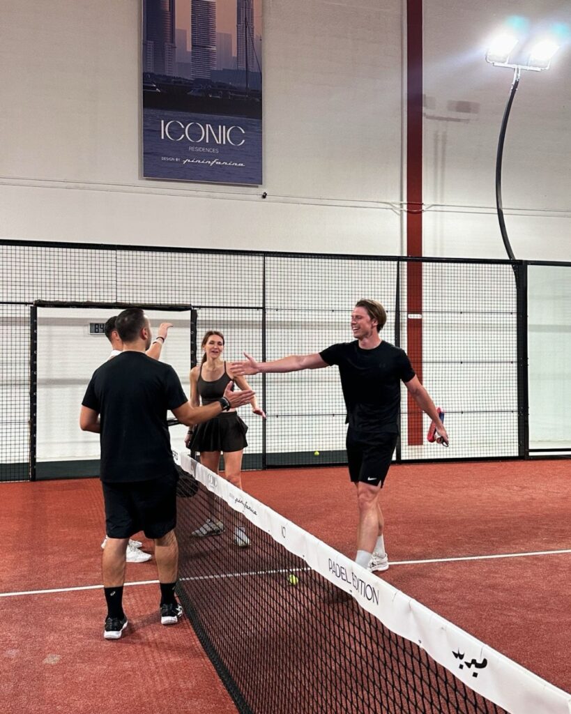 padel courts in dubai