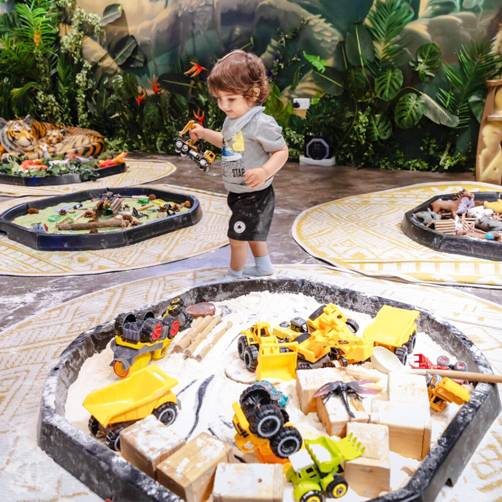 cafe with play area in Dubai