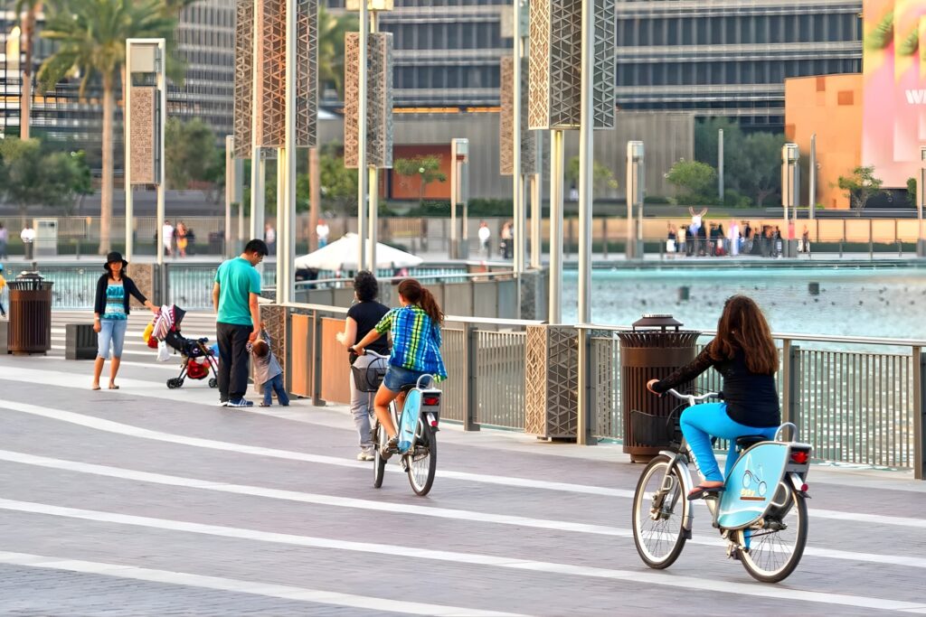 walking area dubai 