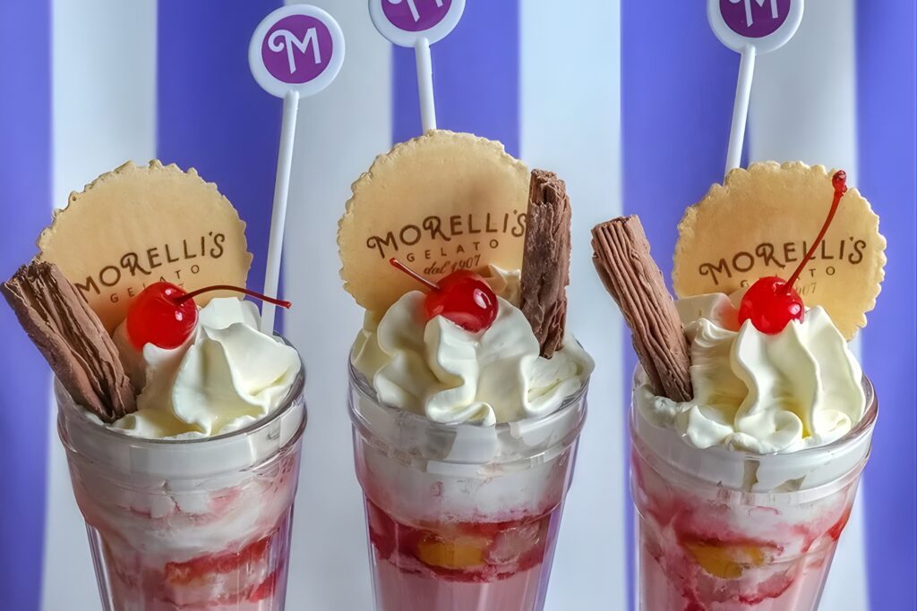 best ice cream in dubai to MOrellis