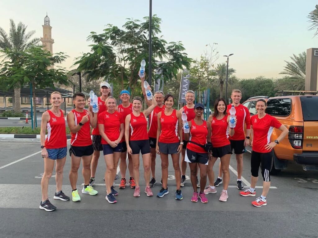 running in dubai
