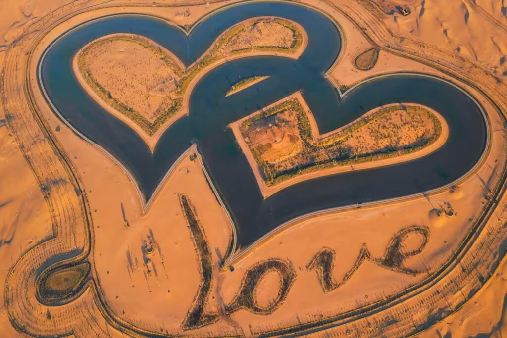 Day Trips from Dubai at love lake al qudra