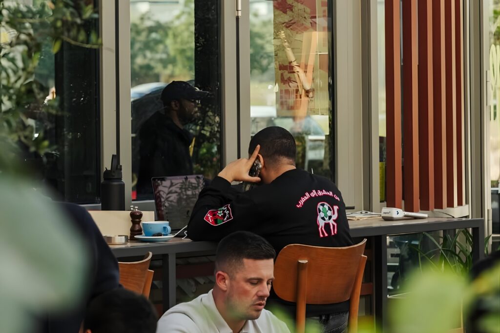 Coworking space and Cafe in Dubai