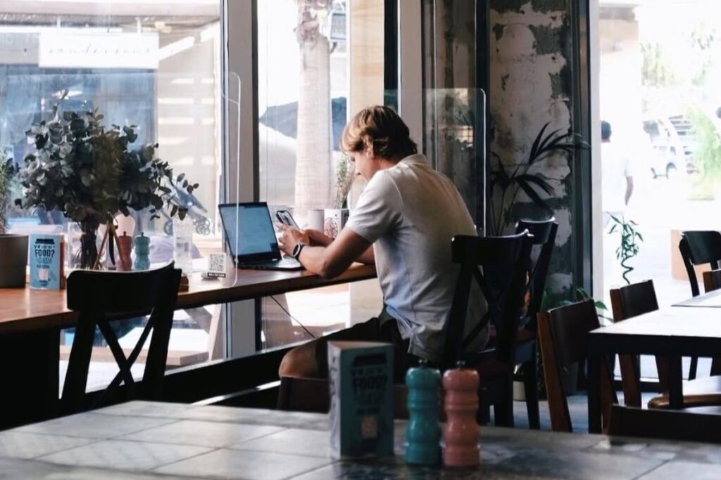 cafe for working near me