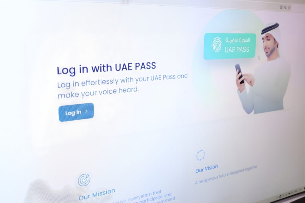 The UAE Pass must have apps in Dubai.