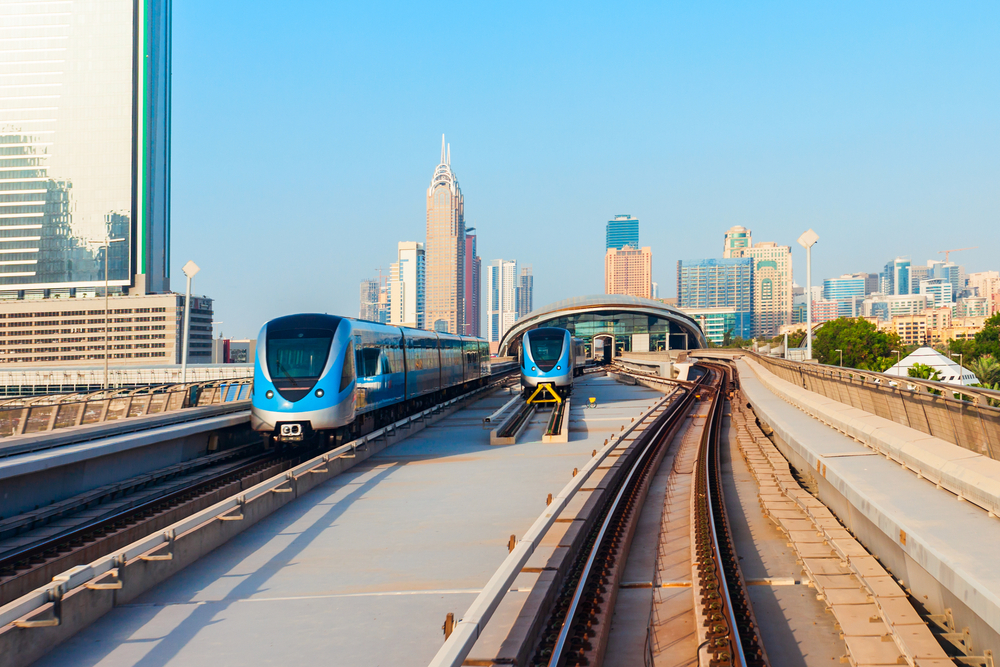 dubai metro blue line, dubai metro, dubai metro station