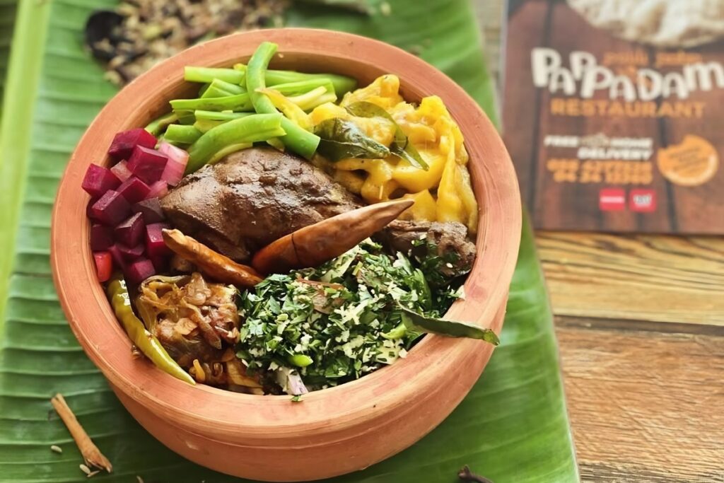 sri lankan food dubai at pappadam restaurant