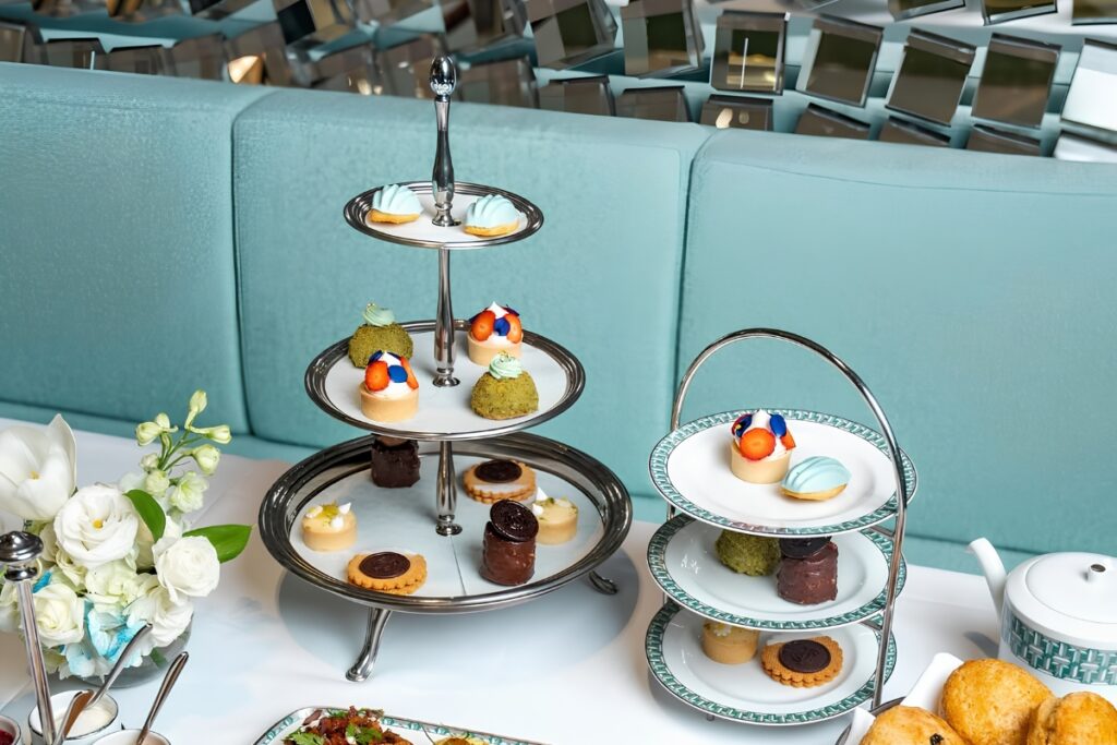 Tea at Tiffany's Blue Box Café Dubai Mall