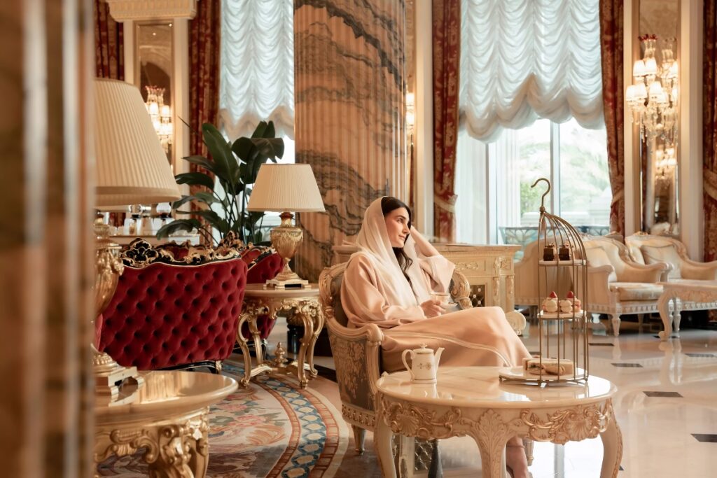 Best afternoon teas in Dubai at luxury hotel lounge