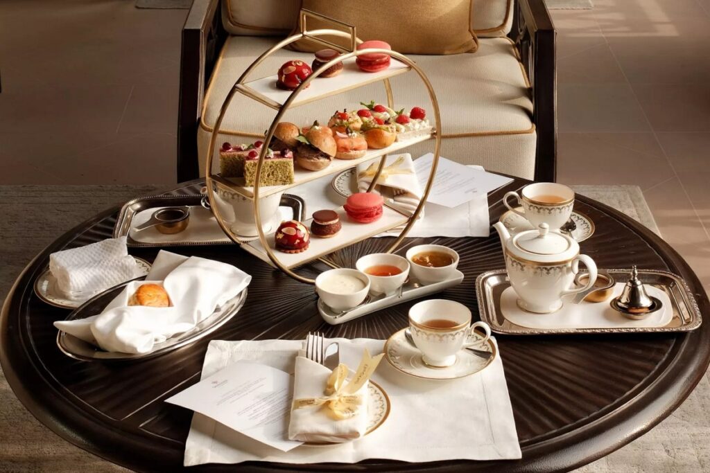 Luxury afternoon tea at One&Only Royal Mirage Dubai