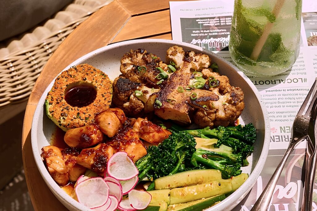 Healthy brunch at Bounty Beets Dubai