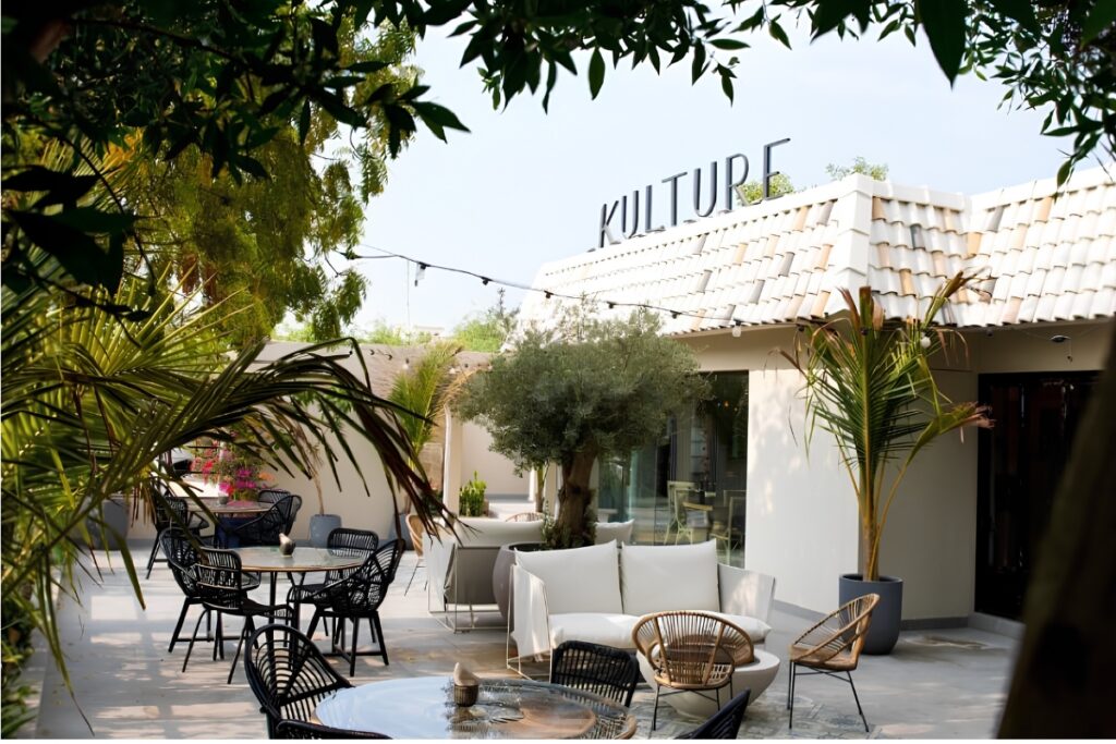 Kulture House Dubai with courtyard café and concept store