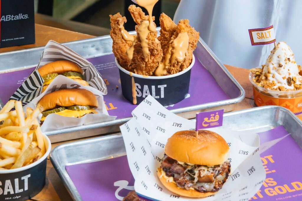 SALT sliders served at Kite Beach