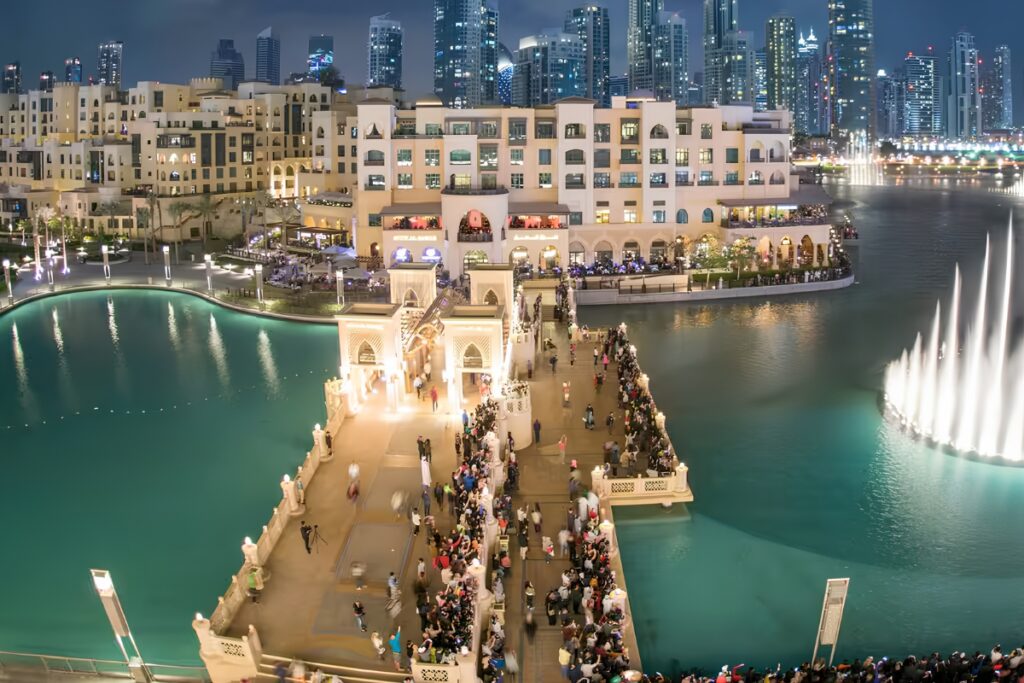 Souq Al Bahar traditional indoor market Dubai