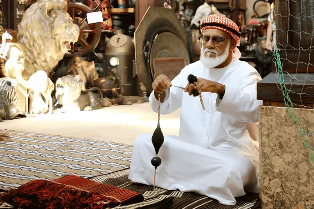 Souk Madinat Jumeirah indoor market in Dubai