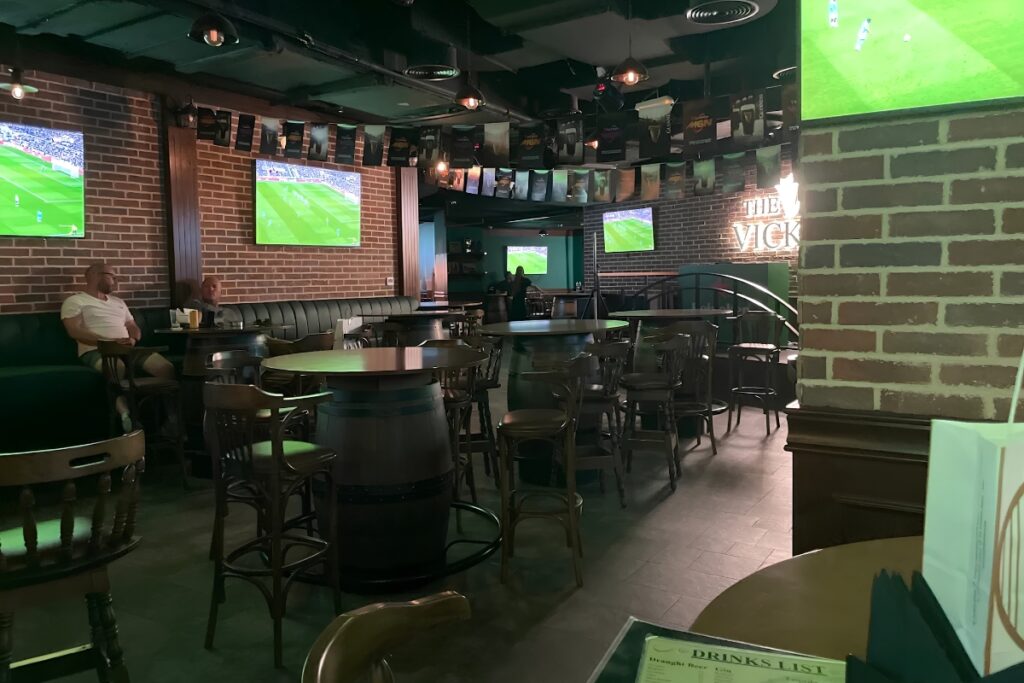 The Irish Vicker's sports bar Downtown Dubai