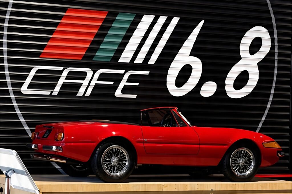 6.8 Cafe surrounded by classic cars in Al Quoz Dubai