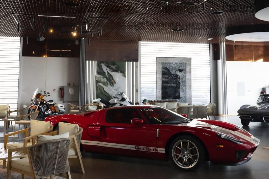 Cafe Rider Custom motorcycle workshop and cafe in Dubai