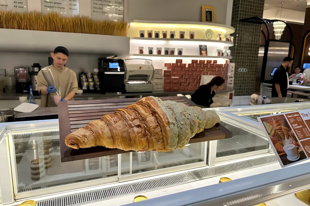 Bakerist Giant Croissant at Dubai Hills Mall