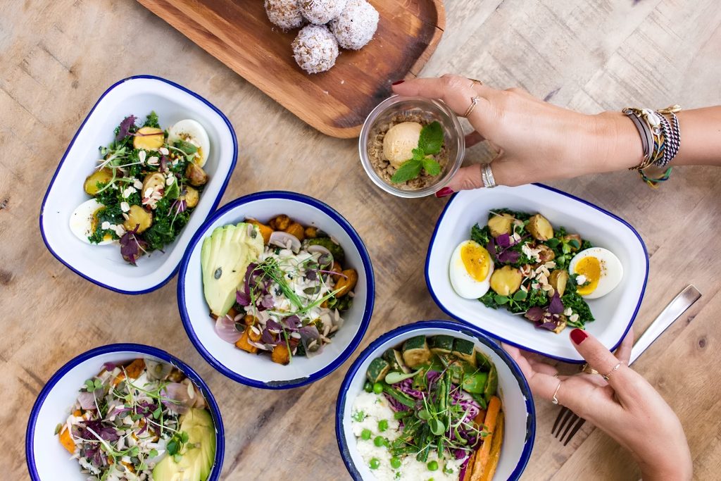 Protein Power Bowl at Comptoir 102 Dubai