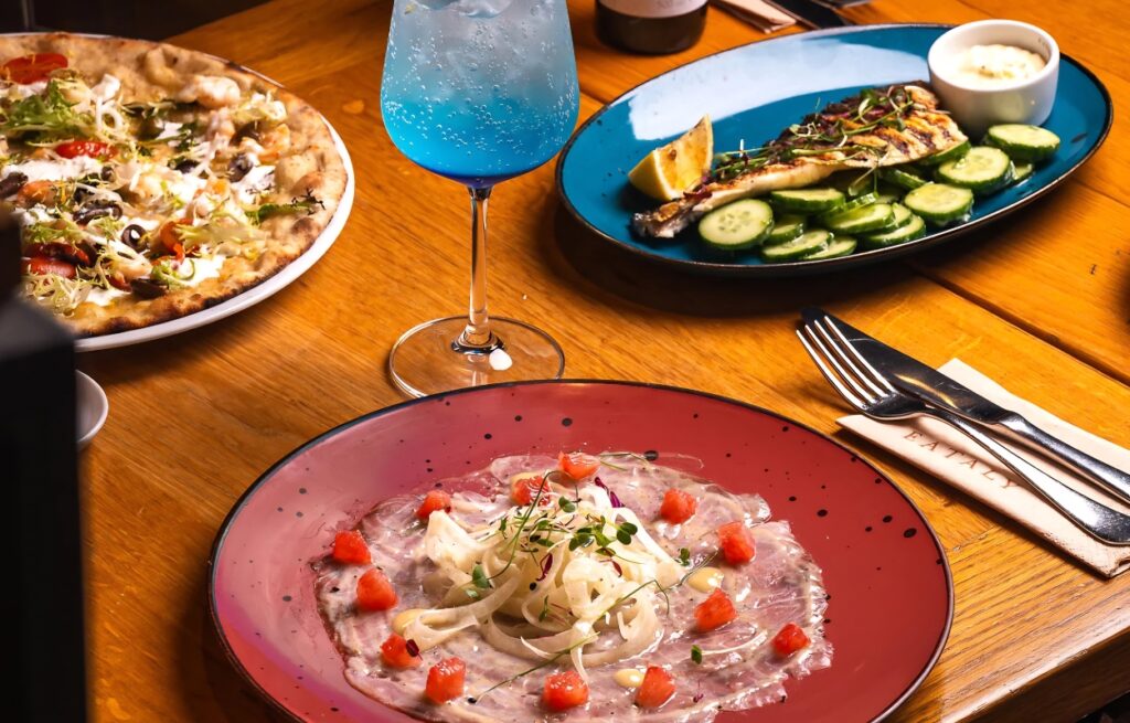 Eataly's fresh pasta counter dining experience in Dubai