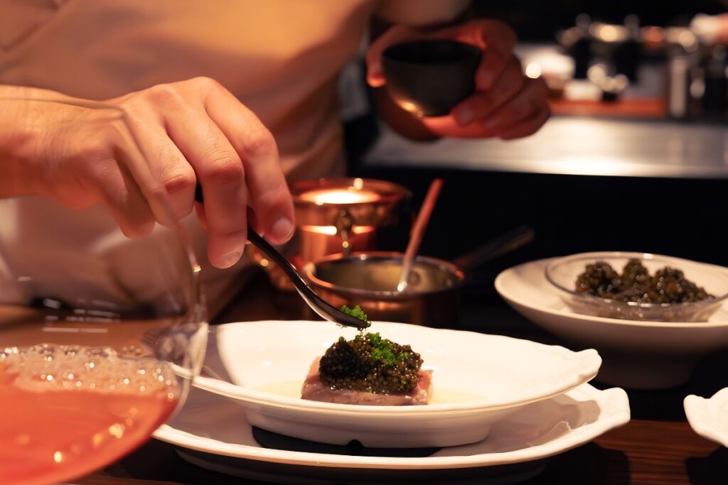 FZN by Björn Frantzén Dubai tasting menu