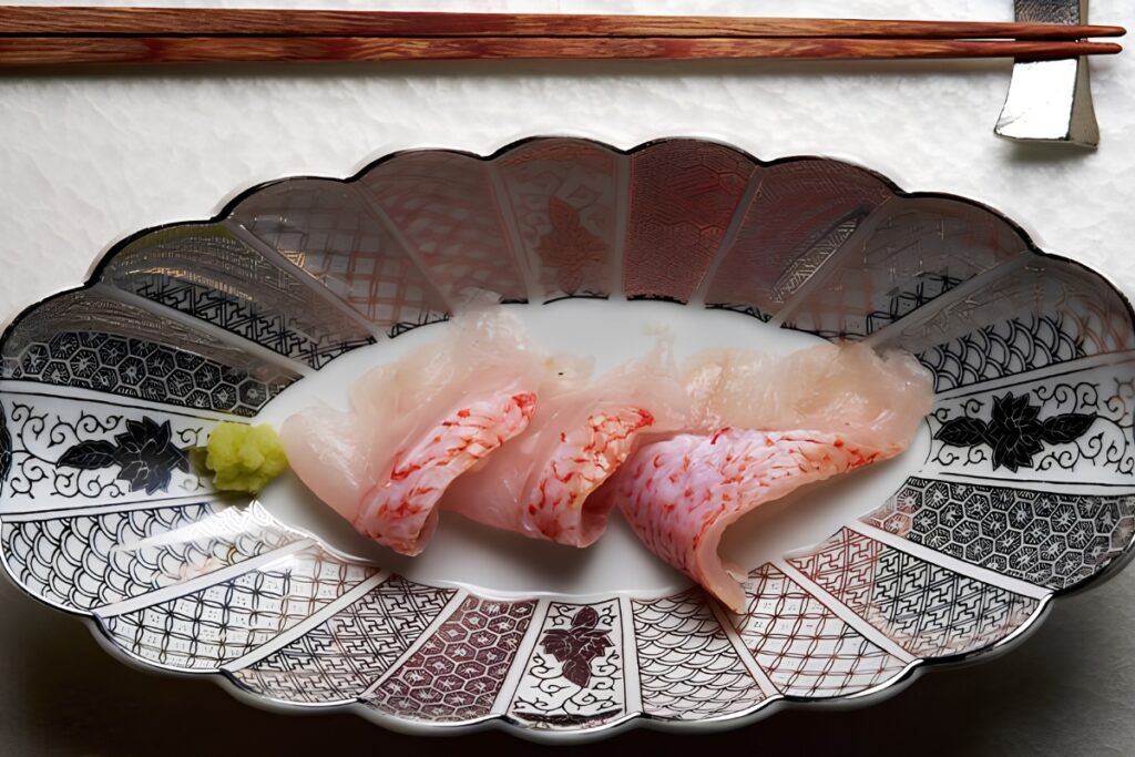 Hōseki omakase sushi counter at Bvlgari Resort Dubai