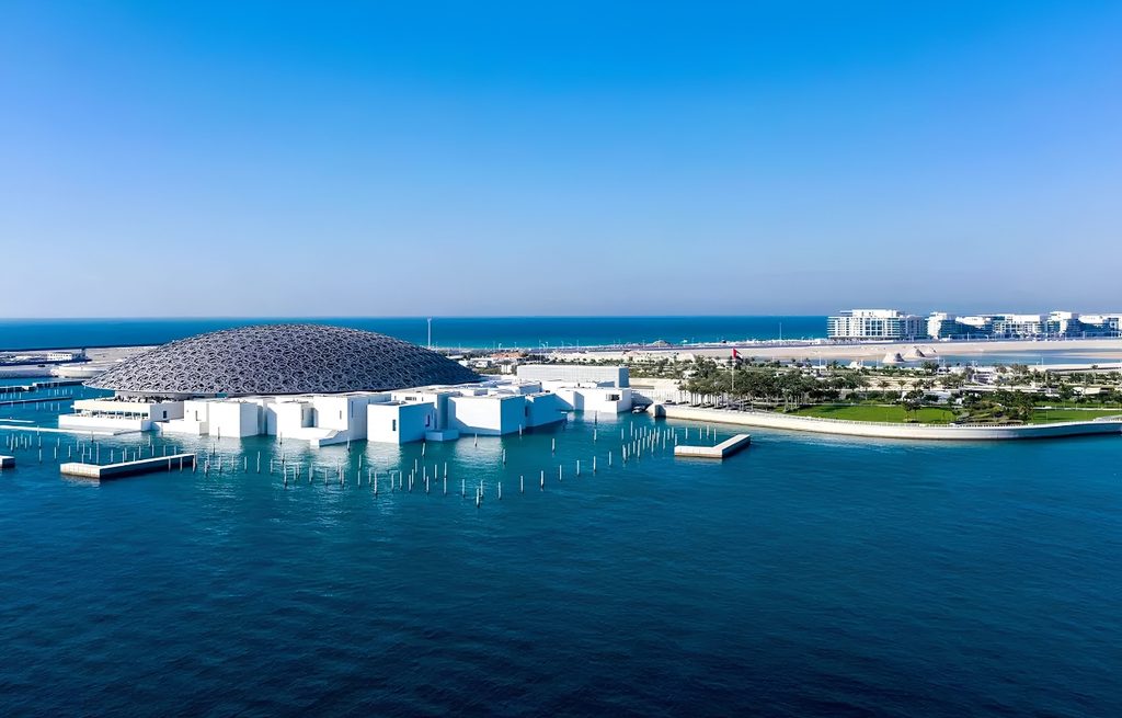 Saadiyat Island beach in Abu Dhabi
