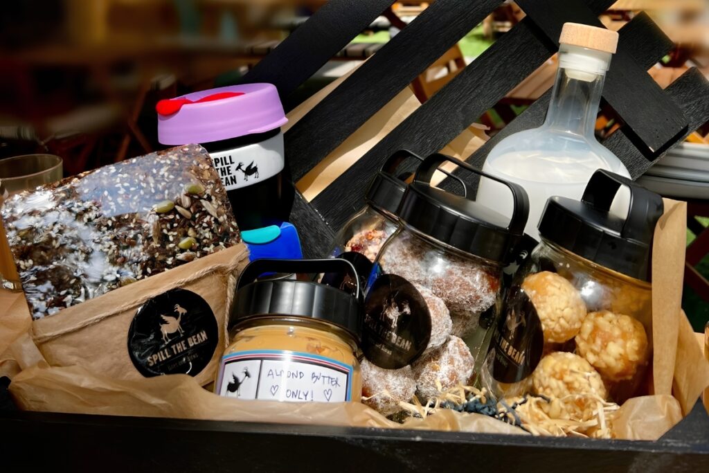 Spill the Bean, a sustainable coffee shop in The Sustainable City, Dubai
