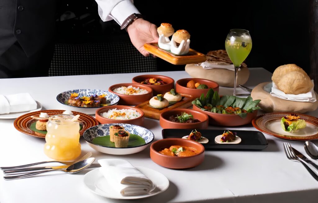 Trèsind Studio contemporary Indian tasting menu in Dubai